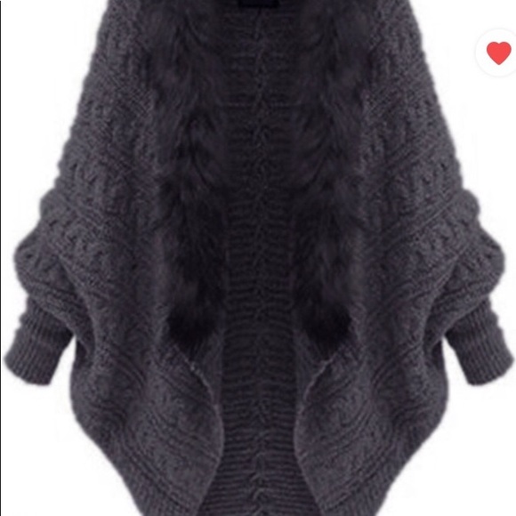 Batwing Wrapped Sweaters - Picture 2 of 8